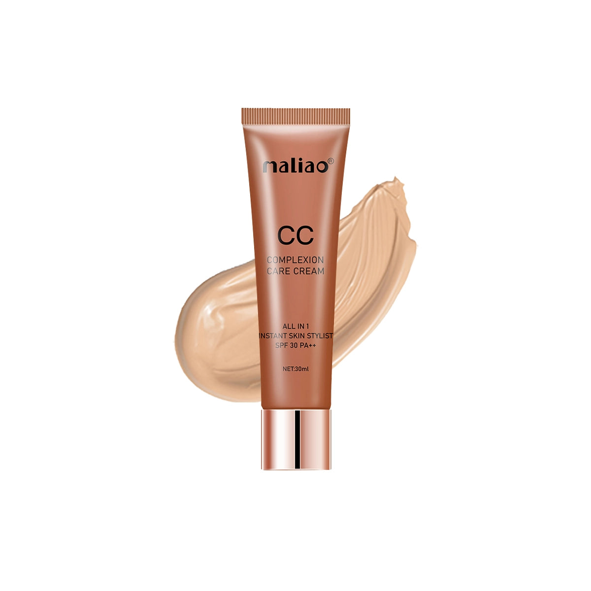 Maliao All-in-One Instant Skin Stylist CC Cream SPF 30PA++ - Flawless Coverage & Sun Protection